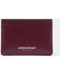 Jacques Marie Mage - Theodore Leather Card Holder - Lyst