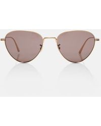 KHAITE - X Oliver Peoples Aviator Sunglasses - Lyst