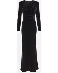 Roland Mouret - Robe Longue Asymetrique - Lyst