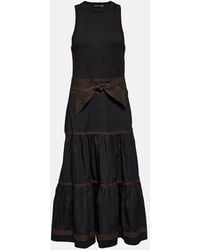 Veronica Beard - Austyn Cotton-blend Maxi Dress - Lyst