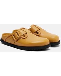 Birkenstock - Boston Leather Clogs - Lyst