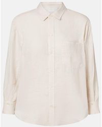 Citizens of Humanity - Kayla Shrunken Linen Shirt - Lyst