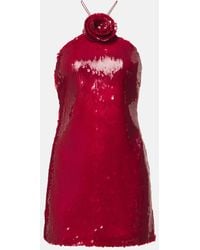 Magda Butrym - Minikleid Mit Pailletten - Lyst