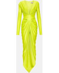 Alexandre Vauthier - Draped Jersey Gown - Lyst