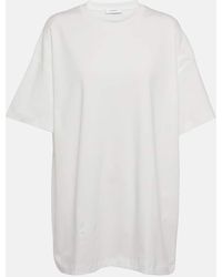 Wardrobe NYC - Camiseta oversized de jersey de algodon - Lyst