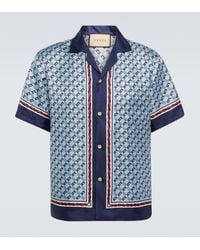 Gucci Bowling Shirts for Men - Up to 62% off | Lyst
