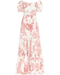 caroline constas maxi dress