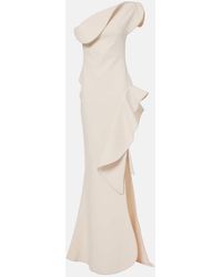 Maticevski - Provenance Ruffled One-Shoulder Gown - Lyst