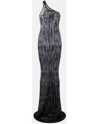 Rick Owens - Lilies One-Shoulder Sequined Tulle Gown - Lyst