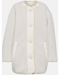 Isabel Marant - Giacca Hinemma in shearling sintetico - Lyst
