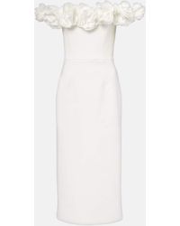 Rebecca Vallance - Vestido Corto De Novia Sin Tirantes - Lyst