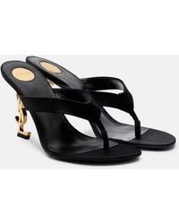 Saint Laurent - Opyum Mule Sandal - Lyst