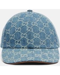 Gucci - Gg Cotton Canvas Baseball Cap - Lyst