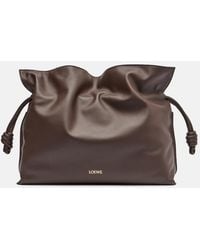 Loewe - Flamenco Large Leather Tote Bag - Lyst
