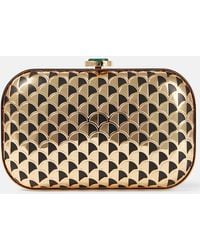 BVLGARI - Pochette Calla En Cuir - Lyst