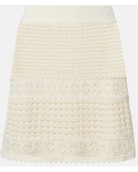 Eres - Angela Crochet Miniskirt - Lyst