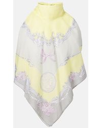 Versace - Top With Print - Lyst