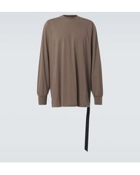 Rick Owens - Oversized Cotton Jersey T-Shirt - Lyst