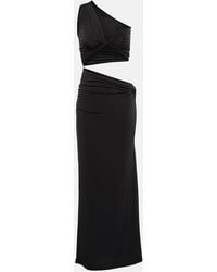 JADE Swim - Yana One-Shoulder Cutout Maxi Dress - Lyst