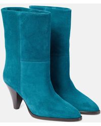 Isabel Marant - Rouxa Suede Ankle Boots - Lyst