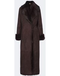 Nour Hammour - Joni Shearling Jacket - Lyst