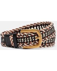 Gabriela Hearst - Woven Leather Belt - Lyst