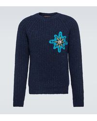 Alanui - Rib-knit Wool-blend Sweater - Lyst