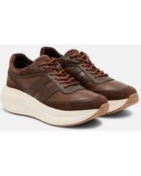 Hogan - H696 Leather Platform Sneakers - Lyst