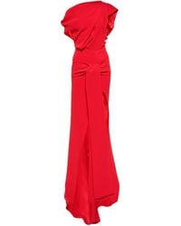 Maticevski Pleasure Crêpe Gown - Red