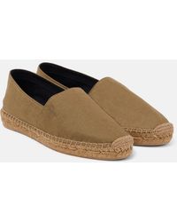 Saint Laurent - Gabardine Espadrille - Lyst