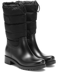 Moncler Ginette Rubber Boots - Black