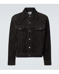 Studio Nicholson - X Aaron Levine Boston Suede Jacket - Lyst