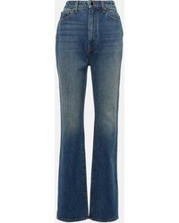 Khaite - Danielle High-rise Straight Jeans - Lyst