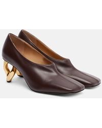 JW Anderson - Chain 75 Leather Pumps - Lyst