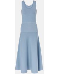 Proenza Schouler - Label Lucia Knitted Midi Dress - Lyst