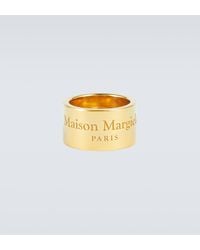 Maison Margiela - Logo Sterling Silver Ring - Lyst