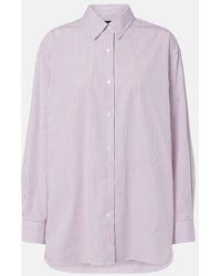 Nili Lotan - Yorke Striped Cotton Shirt - Lyst