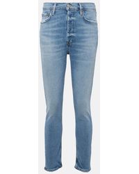 Agolde - High-Rise Skinny Jeans Nico - Lyst