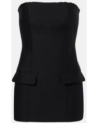 TOTEME - Wool And Silk Crepe Top - Lyst