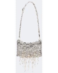 Rabanne - 1969 Nano Embellished Fringed Shoulder Bag - Lyst
