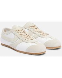 Dries Van Noten - Sneakers Aus Leder Mit Veloursleder - Lyst