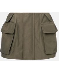 Sacai - Cotton-Blend Shorts - Lyst