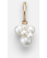 Sophie Bille Brahe - Botticelli 14Kt Single Earring With Pearls - Lyst