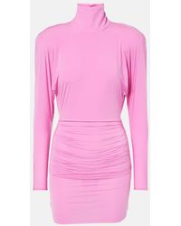 Alex Perry - Minikleid Aus Jersey - Lyst