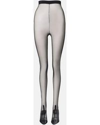 Herbert Levine - Sheer Perfection Mesh Over-The-Knee Boots - Lyst