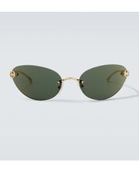 Cartier - Panthere De Cartier Cat-Eye Sunglasses - Lyst