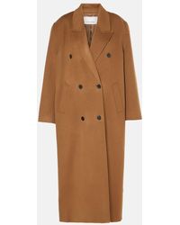 Frankie Shop - Gaia Double-Breasted Wool-Blend Coat - Lyst