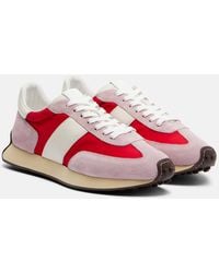 Tod's - Runner Suede Sneakers - Lyst