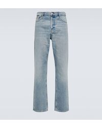 FRAME - Mid-rise Straight Jeans - Lyst