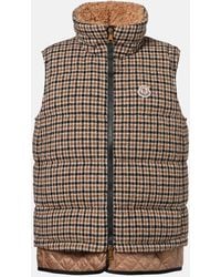 Moncler - Chaleco De Plumas Touvet En Mezcla De Lana - Lyst